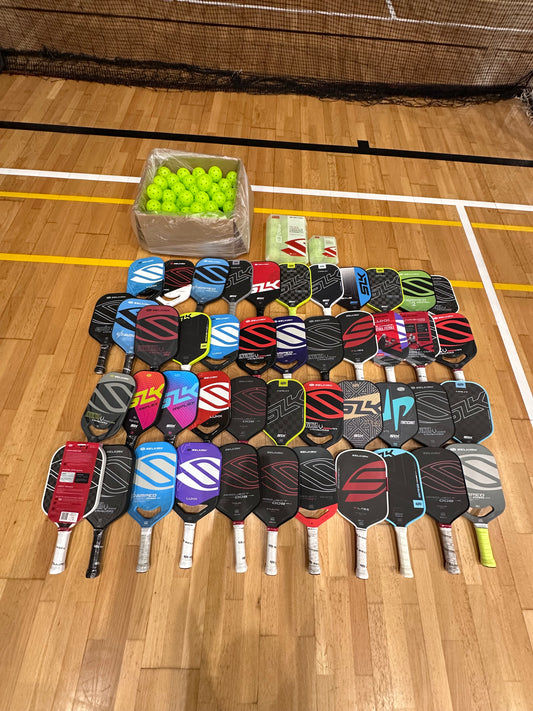 Raketės ir kitas “Selkirk” inventorius